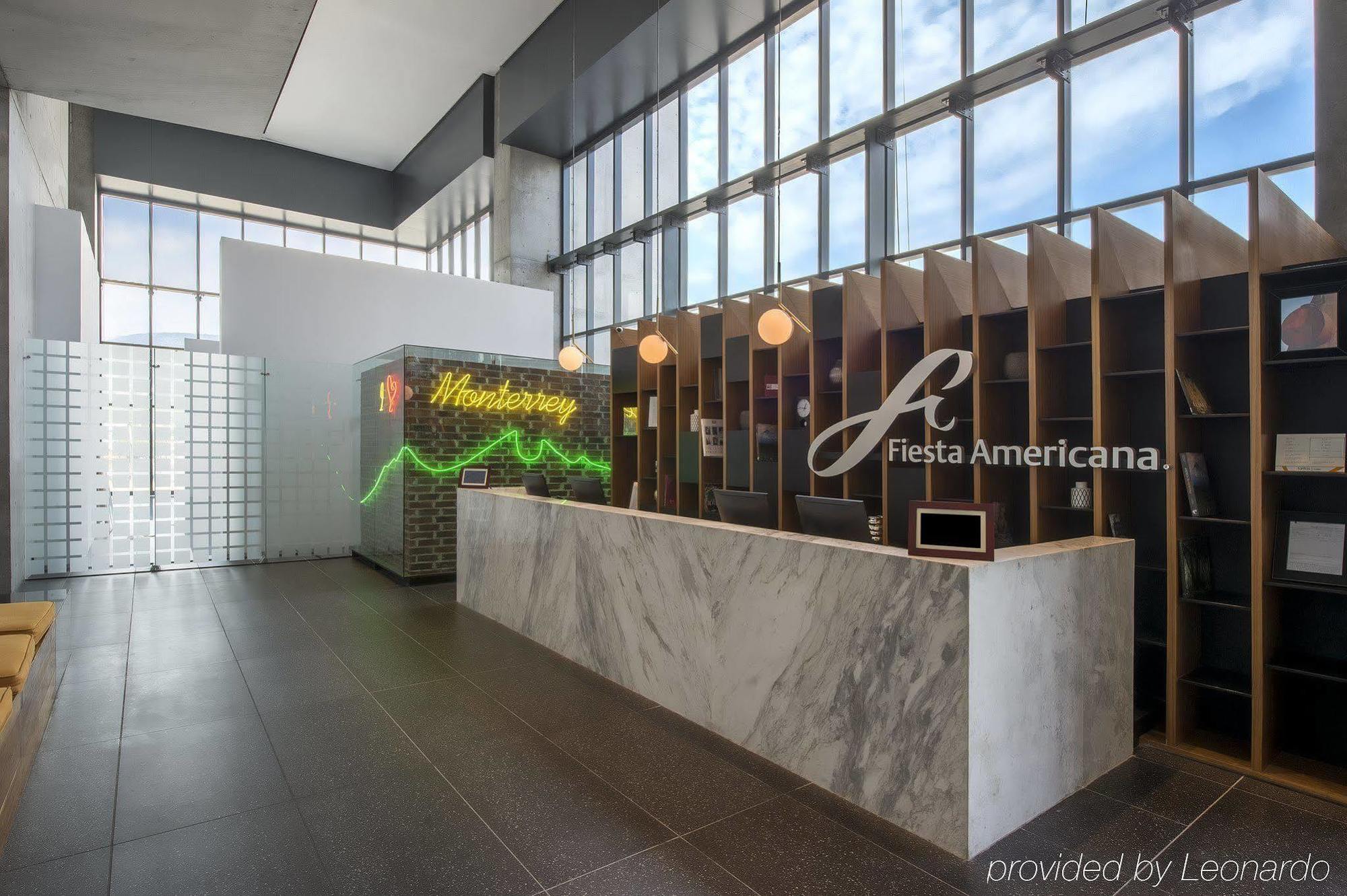 Fiesta Americana Monterrey Pabellon M. Buitenkant foto Lobby